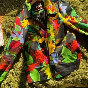 Funky floral jacket